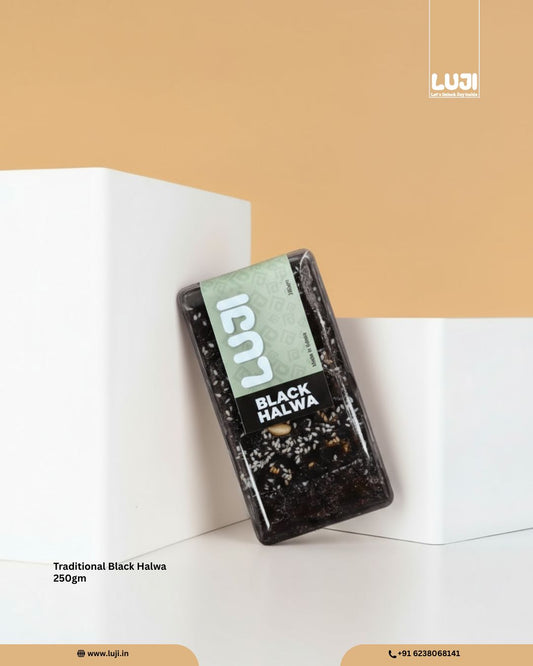 Luji Traditional Black Halwa